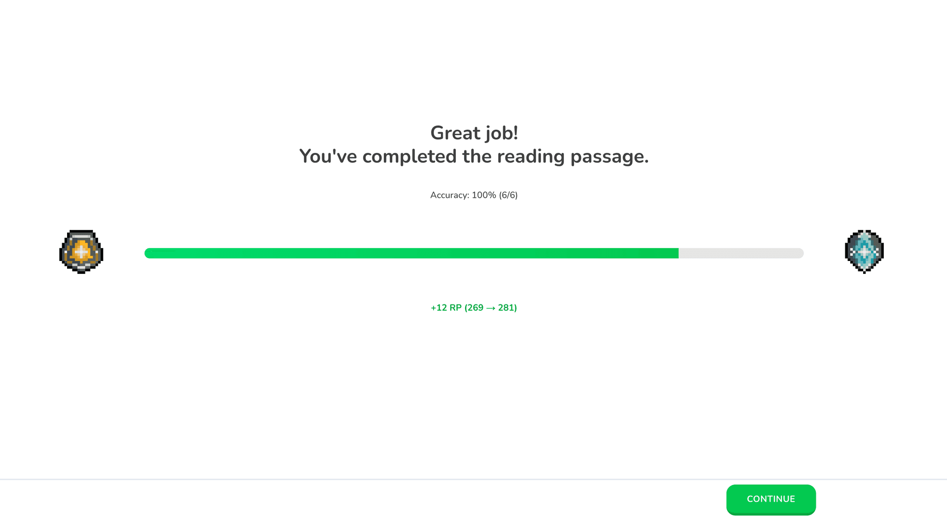 Theo dõi sự tiến bộ chi tiết trong từng kỹ năng tiếng Anh